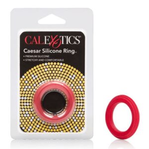 Caesar Silicone Ring - Red