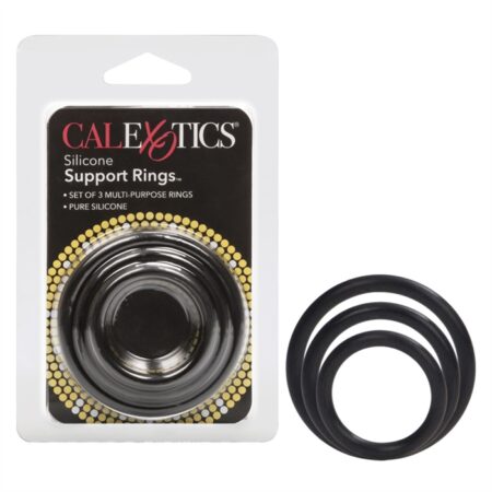 Silicone Support Rings - Black