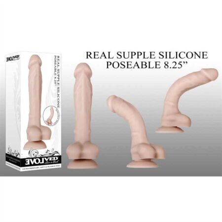 REAL SUPPLE SILICONE POSEABLE 8.25"
