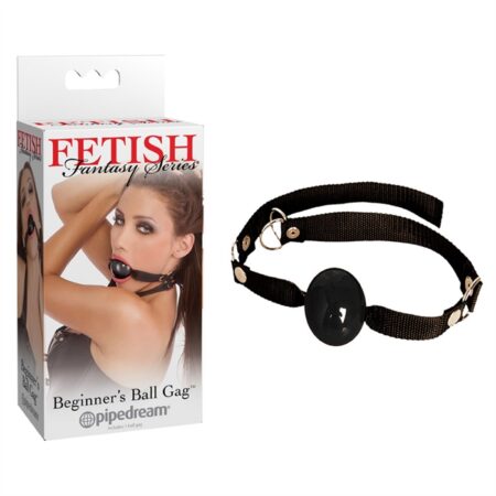 FETISH FANTASY BEGINNER'S BALL GAG BLACK