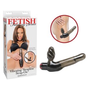 FF VIBRATING ''STRAPLESS'' STRAP-ON