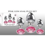 PINK GEM ANAL PLUG SET