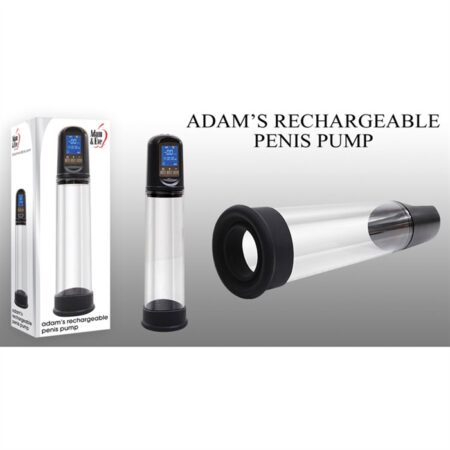 ADAM'S RECHARGABLE PENIS PUMP
