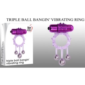 TRIPLE BALL BANGIN' VIBRATING RING
