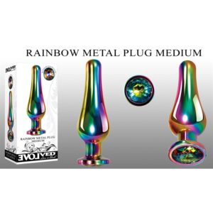 Rainbow Metal Plug - Medium