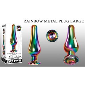 Rainbow Metal Plug - Large