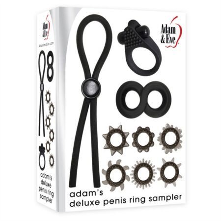 Kit Adam's Deluxe Penis Ring Sampler