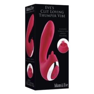 Eve's Clit Loving Thumper Vibe - Silicone