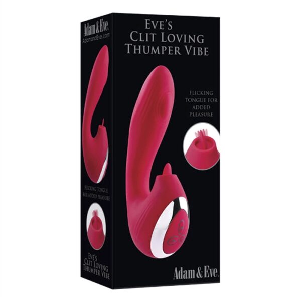 Eve's Clit Loving Thumper Vibe - Silicone