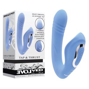 Tap & Thrust - Silicone Rechargeable