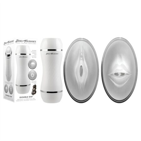 Double Dip - Stroker - White