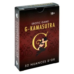 52 NUANCES D'OR CARTE FRANÇAIS