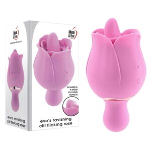 Eve's Ravishing Clit Licking Rose - Silicone