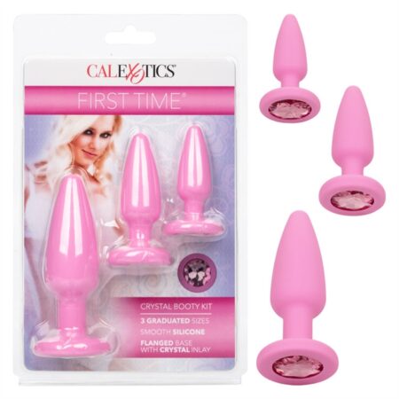 First Time® Crystal Booty Kit - Pink