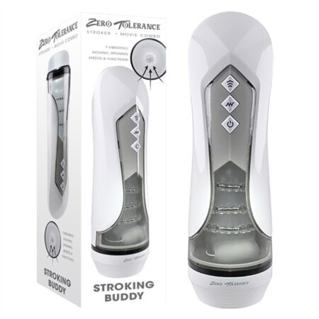Stroking Buddy - Stroker Rechargeable - White