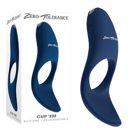 Cup 'Em - Silicone Rechargeable - Blue