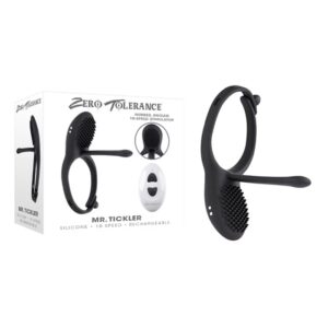 Mr. Tickler - Silicone Rechargeable - Black