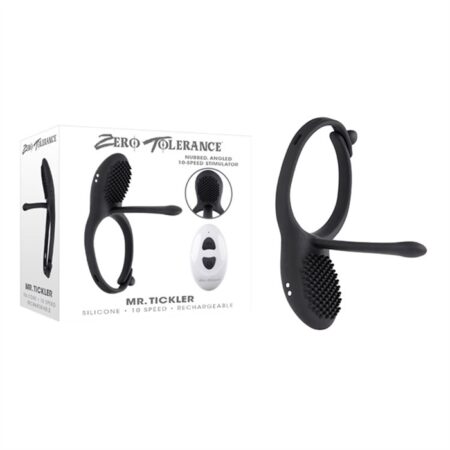 Mr. Tickler - Silicone Rechargeable - Black