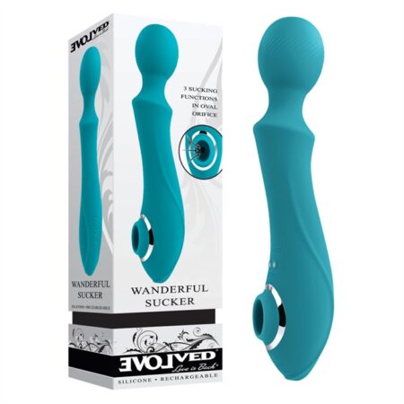 Wanderful Sucker - Silicone Rechargeable - Teal