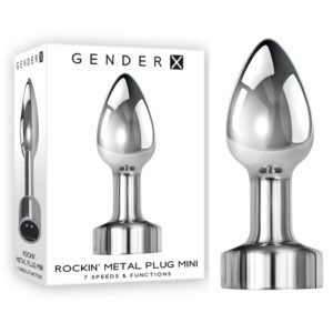 Rockin Metal Plug Mini - Rechargeable - Silver