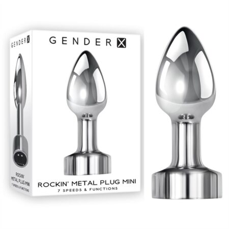 Rockin Metal Plug Mini - Rechargeable - Silver