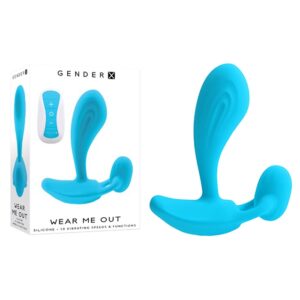 Wear Me Out - Silicone Rechargeable - Blue