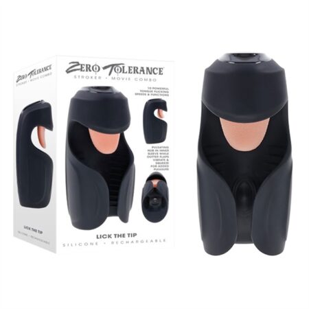 Lick The Tip - Silicone Rechargeable - Black