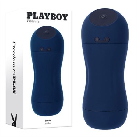 Gusto - Rechargeable Stroker - Navy