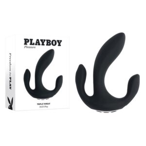 Triple Threat - Silicone Rechargeable