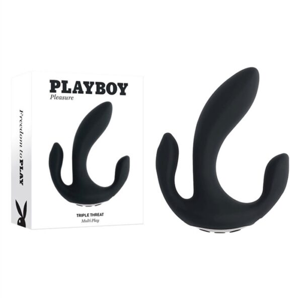 Triple Threat - Silicone Rechargeable