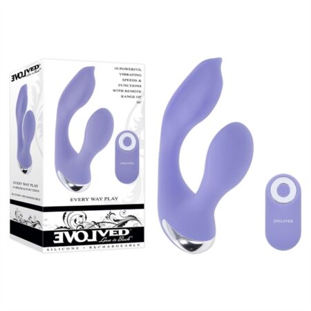 Every Way Play - Silicone Rechargeable - Purple