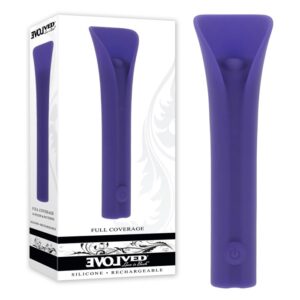 Full Coverage - Silicone Rechargeable - Purple