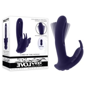 Lord Of The Wings - Silicone Rechargeable - Purple