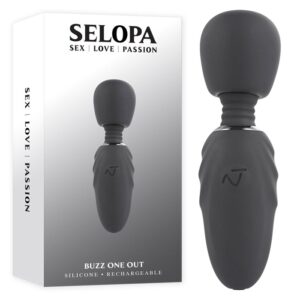 Buzz One Out - Silicone Rechargeable - Black