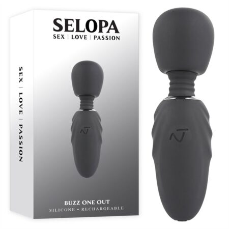 Buzz One Out - Silicone Rechargeable - Black