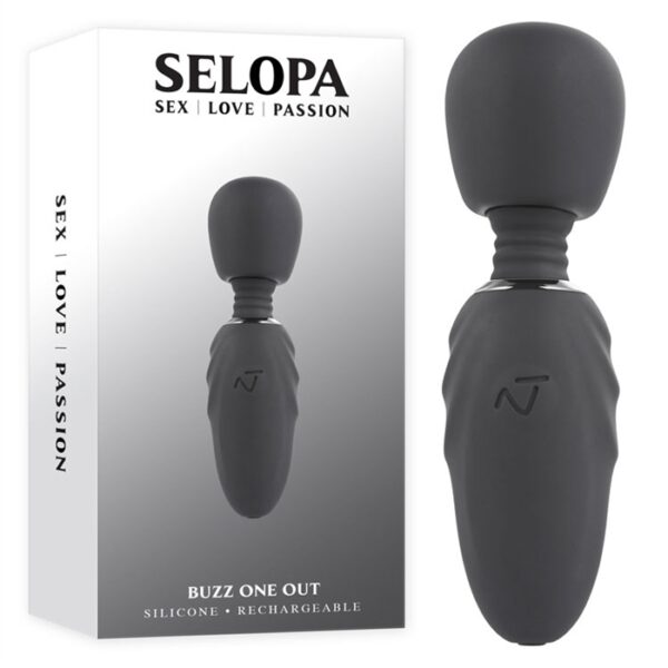 Buzz One Out - Silicone Rechargeable - Black