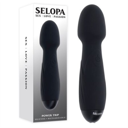 Power Trip - Silicone Rechargeable - Black