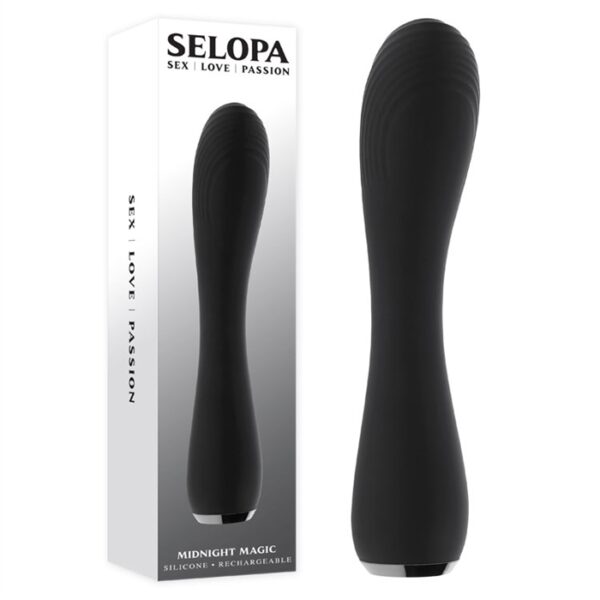 Midnight Magic - Silicone Rechargeable - Black