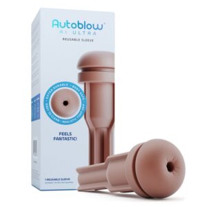 Autoblow AI Ultra Anus Sleeve - Brown