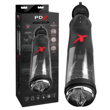 PDX Elite Deluxe Mega-Bator - Clear/Black