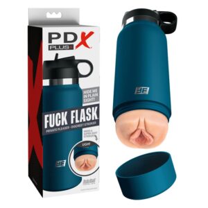 PDX Plus Fuck Flask Private Pleaser - Light/Blue