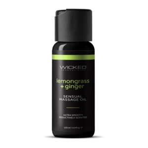 Wicked - Lemongrass and Ginger massage oil 120 ml