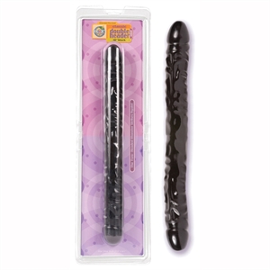 VEINED DOUBLE HEADER 18" BLACK