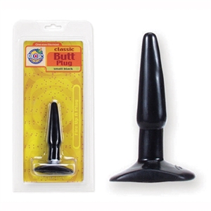 CLASSIC BUTT PLUG 4.5" BLACK
