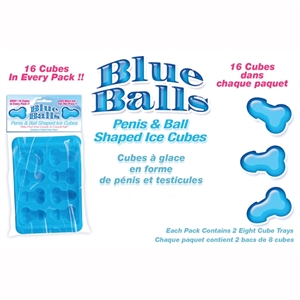 BLUE BALLS PENIS ICE CUBE TRAYS