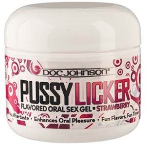 PUSSY LICKER, STRAWBERRY 2 OZ