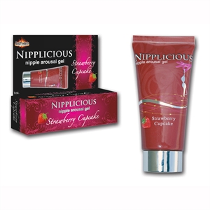 NIPPLICIOUS STRAWBERRY CUPCAKE 1OZ