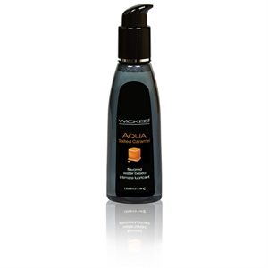 WICKED - AQUA SALTED CARAMEL 4 ON (120ML)