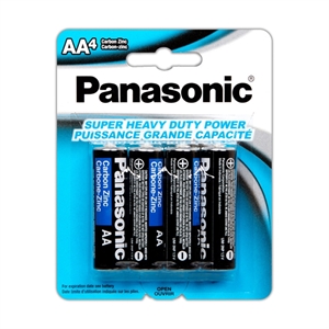 PILE PANASONIC AA HEAVY DUTY 4PK