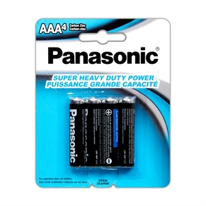 PILE PANASONIC AAA HEAVY DUTY 4PK